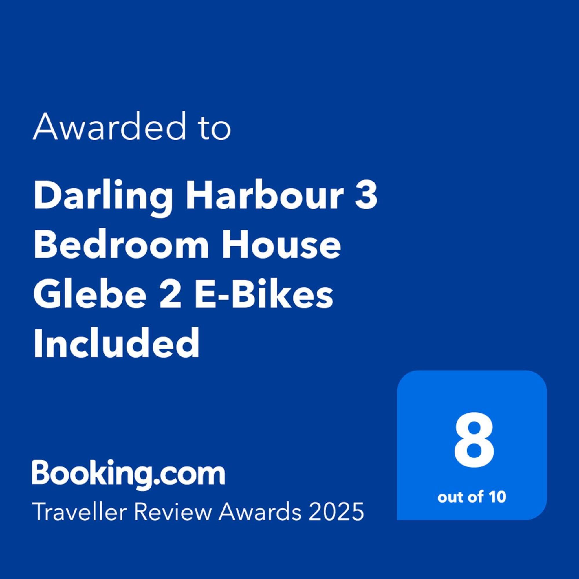 Darling Harbour 3 Bedroom House Glebe 2 E-Bikes Included Sydney Kültér fotó